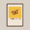 Peacock Butterfly Poster Digital Download