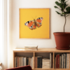 Bookcase Living Room Peacock Butterfly Square Poster 2 Peacock Butterfly Square Poster