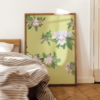 Cherry Blossom Yellow Poster