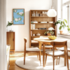 Cherry Blossom Light Blue Poster
