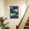 Cherry Blossom Blue Poster