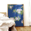 Cherry Blossom Blue Poster