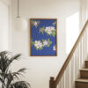 Cherry Blossom Blue Poster