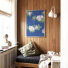 Cherry Blossom Blue Poster